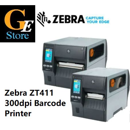 ZEBRA ZT41143 T0P0000Z 300 Dpi Industrial Barcode Printer Shopee Malaysia