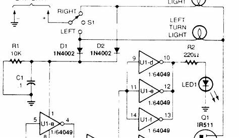 simple turn signal wiring diagram