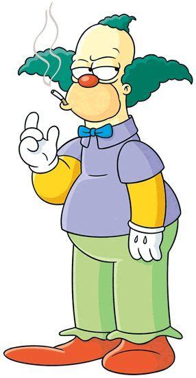 The gif create by moogugore. Krusty the clown. | Simpsons characters, Simpsons drawings, Krusty the clown