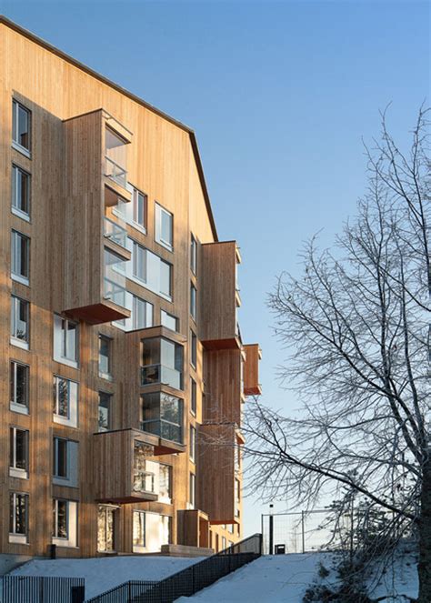 Oopeaa Completes Finlands First High Rise Wooden Apartment Building