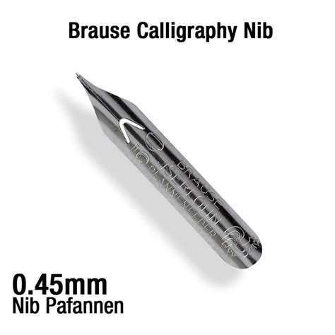 Brause Calligraphy Nib Pafannen 045mm Sitaram Stationers
