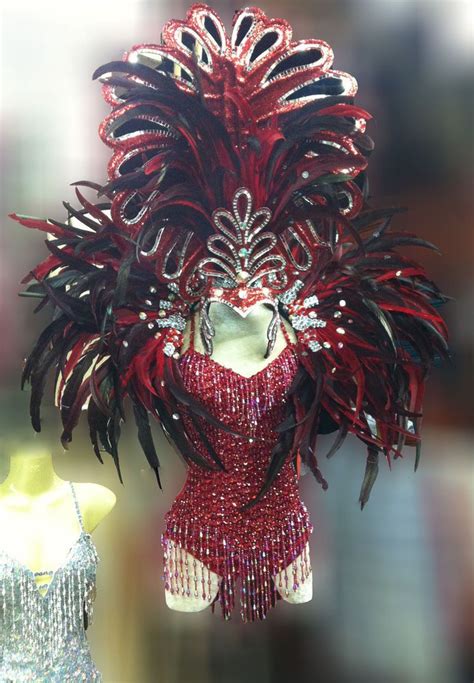 Da Neena C065 Vegas Showgirl Burlesque Feather Headdress Backpack