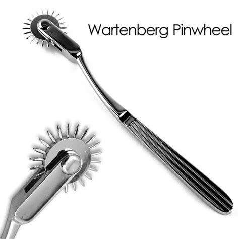 wartenberg pin wheel reflex hammer deluxe medical roller rolling diagnostic percussor skin