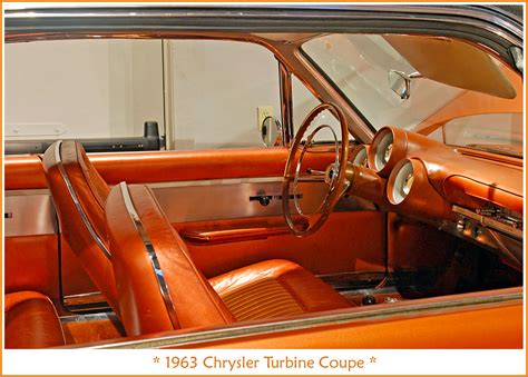 1963 Chrysler Turbine Interior A Photo On Flickriver