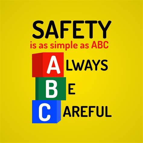 Copy Of Safety Be Careful Postermywall