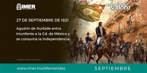 El 24 de junio es el día 175 del año en el calendario gregoriano. 27 de septiembre de 1821, Agustín de Iturbide - IMER