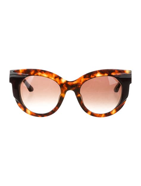 thierry lasry tortoiseshell cat eye sunglasses accessories thl20482 the realreal