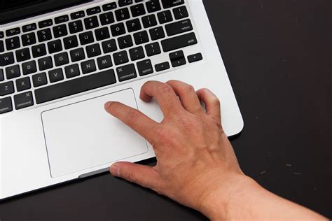 Free Stock Photo Of Hand Clicking On Laptop