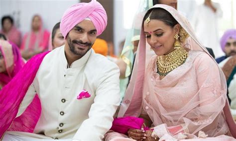 Breakingnews Neha Dhupia Ties The Knot With Actor Angad Bedi India Forums