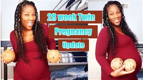 28 Weeks 7months Twin Pregnancy Update Twin Vs Singleton Pregnancy