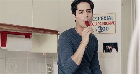When Life Gives You A Hundred Reasons To Cry Smile — Erika Writes Avan Jogia With A Popsicle ♥
