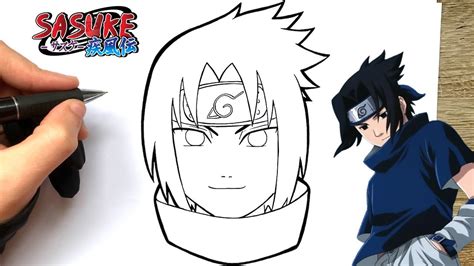 Como Desenhar Sasuke De Naruto Youtube