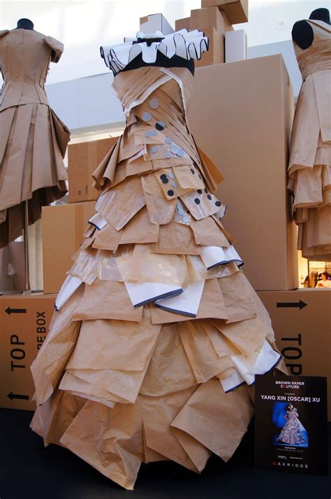 Mashed Thoughts Designer Dresses Made Of Paper Paper Dress Paper