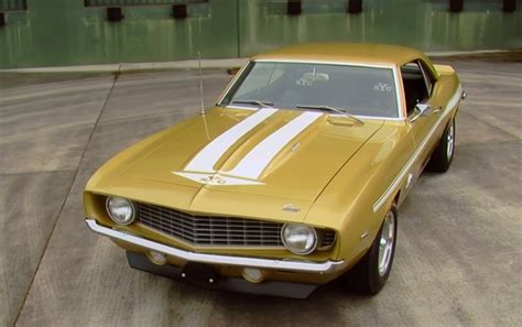 Olympic Gold 1969 Yenko Camaro The Supercar Registry