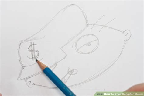 How To Draw Gangster Stewie 9 Steps With Pictures Wikihow