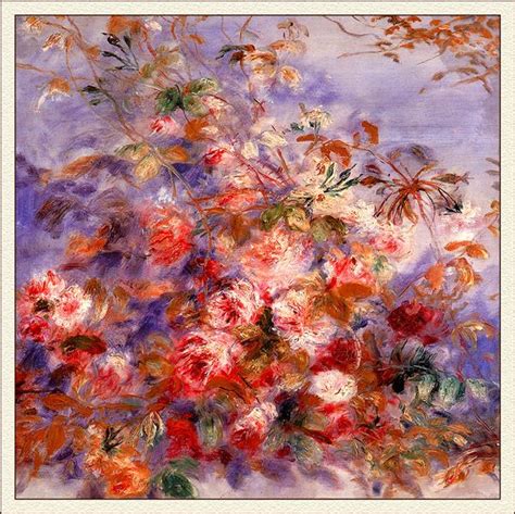 Roses By The Window Pierre Auguste Renoir