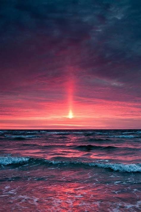 ↑↑tap And Get The Free App Landscapes Beautiful Sunrise Red Beach