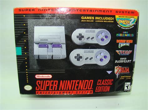 Este juego aprovechó como nadie el famoso efecto que permitía el mode 7 del super nintendo. Super Nintendo Nes Mini Classic Edition Snes, Caja ...