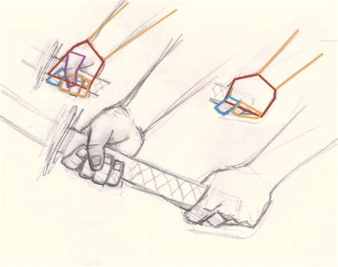 How To Draw A Hand Holding A Sword
