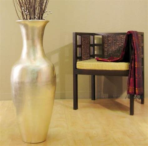 Explore glass vases, vase fillers and more at values beyond compare. 36" Natural Silver Leaf Large Floor Vase Large Floor Vases ...
