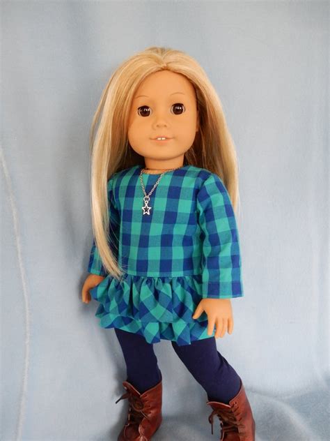 Stella Sue Pattern For Top Sized To Fit 18 American Girl Etsy