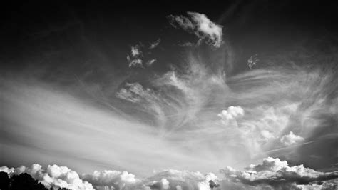 Black And White Clouds Wallpapers Top Free Black And