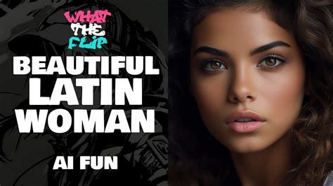 Beautiful Latin Women Ai Art Youtube