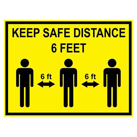 Ability One Safety Signs Message Type Covid 19 Message Or Graphic