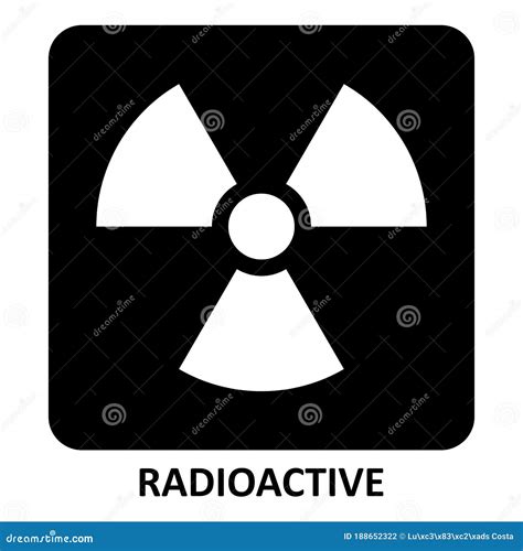 Radioactive Symbol Illustration Stock Illustration Illustration Of