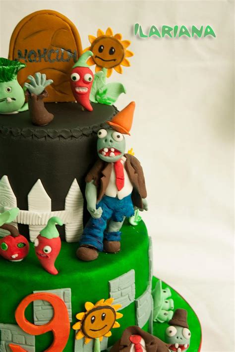 Plants Vs Zombies 2 Cake Cake By Todorka Nikolaeva Cakesdecor