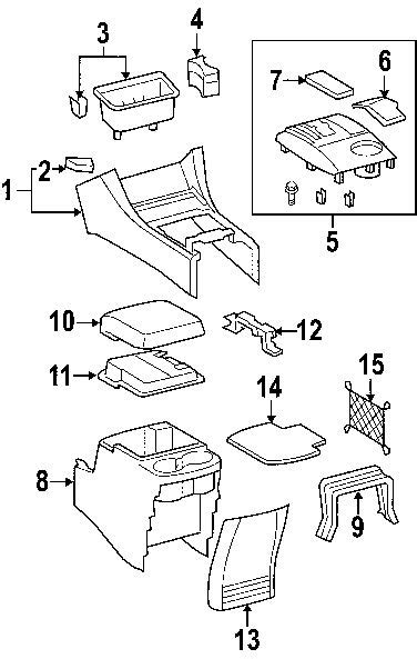 Tacoma parts diagram