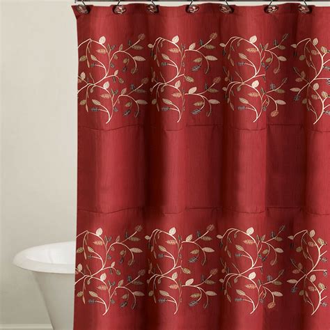 Shop wayfair for all the best sweet home collection bedding. Sweet Home Collection Aubury Leaf Shower Bath Curtain ...