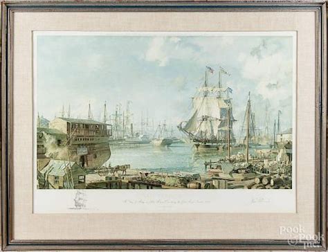 John Stobart Limited Edition Lithograph Titled San Francisco Signed