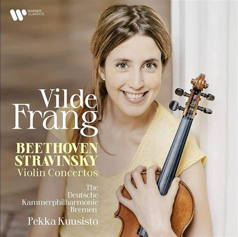 beethoven stravinsky violin concertos cd vilde frang cd album muziek