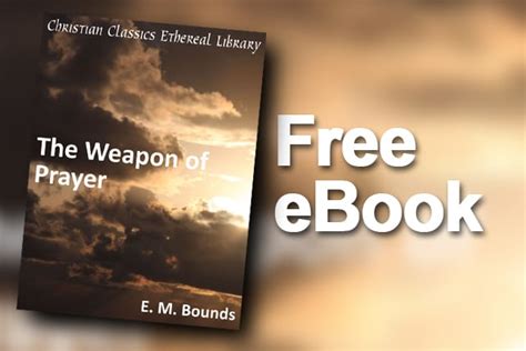 Free Ebook The Weapon Of Prayer By Em Bounds