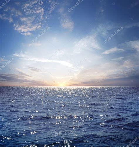 Blue Sky And Ocean — Stock Photo © Artcasta 3782372