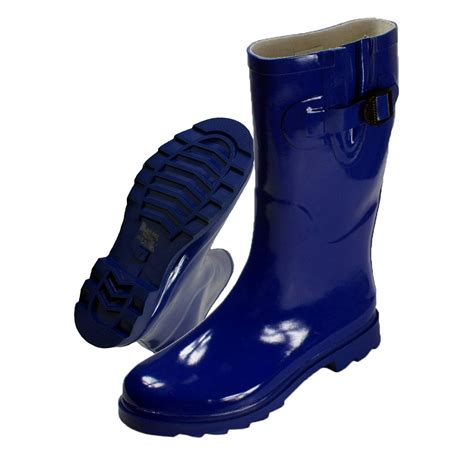 Own Shoe Ownshoe Rubber Waterproof Rain Boots Winter Mid Calf Non