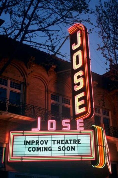 These midcentury throwbacks are rare these days, but we've found a few. The "Jose" Movie Theater . Downtown San Jose,Ca. Now its ...