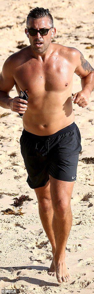 Nrl Star Braith Anasta Sweats It Out With A Run At Coogee Beach After Ex Rachael Lee Moves Out