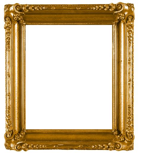 Gold Picture Frame Png Baroque Antique Gold Frame 20x24 Canvas