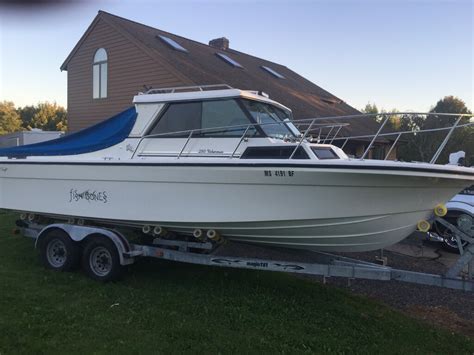 1986 Sportcraft 250 Hardtop Fisherman Boats For Sale Lake Ontario