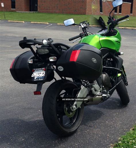 Offering worldwide shipping from japan. 2009 Kawasaki 650 Versys - Many Accessories