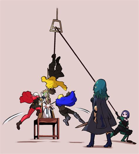 Byleth Byleth Edelgard Von Hresvelg Claude Von Riegan Dimitri Alexandre Blaiddyd And 2 More