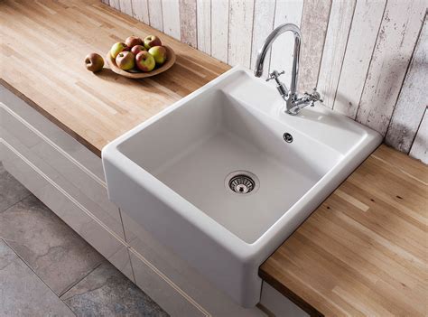 Free delivery on thousands of items. Belgravia Semi inset belfast kitchen sink in Polar White ...
