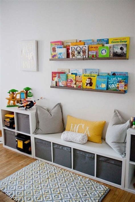 20 Brilliant Toy Storage Ideas For Small Space Kid Room Decor