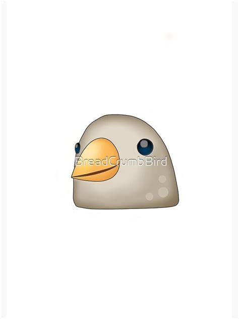 Bird Emoji Whatsapp Poster For Sale By Breadcrumbbird Redbubble