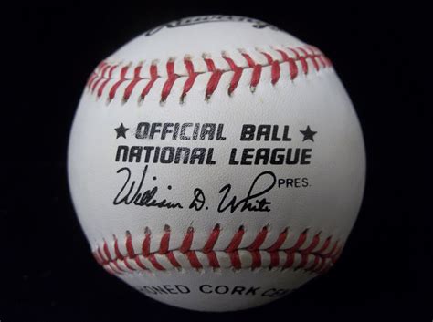 Lot Detail Autographed Al Barlick Official Nl Mlb Baseball
