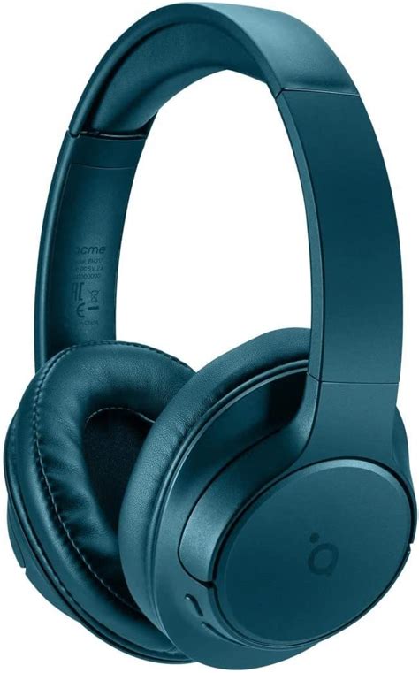 Acme Bh317 Wireless Over Ear Headphones Teal Exotique