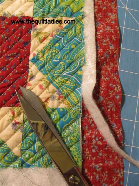 Self Binding Quilt Tutorial With Images Quilt Binding Tutorial