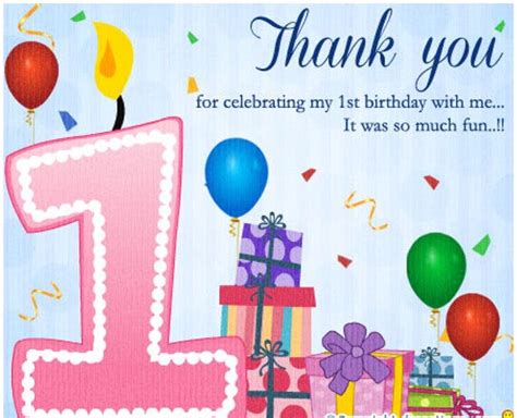 1st birthday thank you cards. 67+ Thank-You Cards - AI, PSD, Google docs, Apple pages ...
